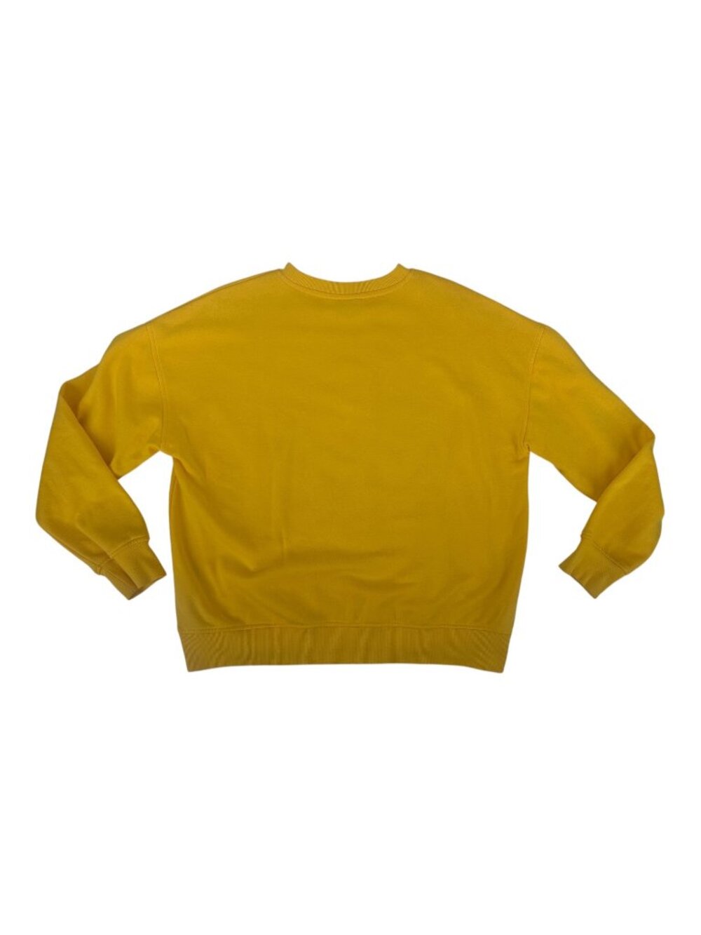 Disney Sweatshirt Unisex Medium Yellow Winnie Pooh Graphic Crewneck Retro Y2K - Picture 4 of 9